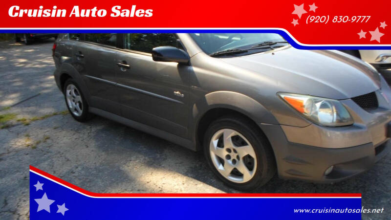 2004 Pontiac Vibe for sale at Cruisin Auto Sales in Appleton WI