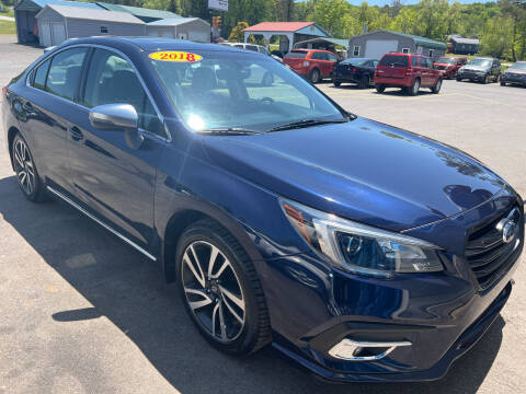 2018 Subaru Legacy for sale at BURNWORTH AUTO INC in Windber PA