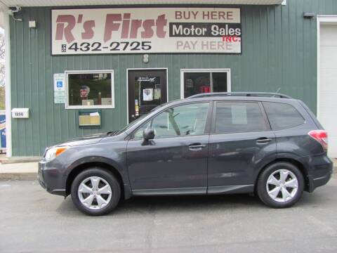 2015 Subaru Forester for sale at R's First Motor Sales Inc in Cambridge OH