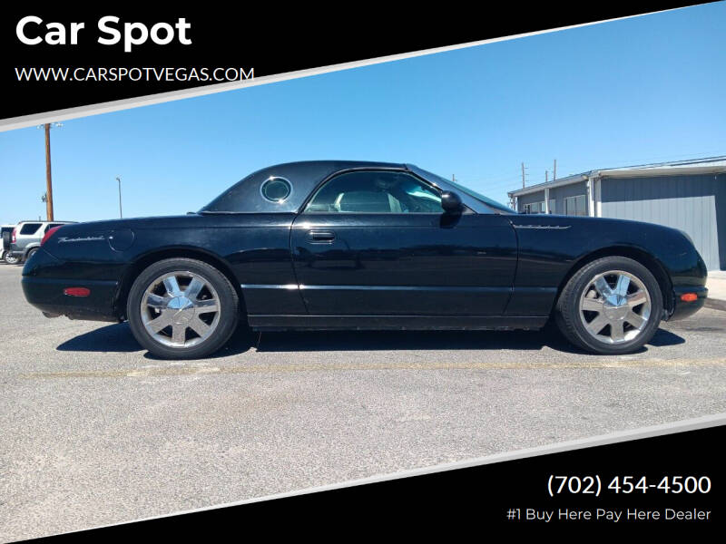 2002 Ford Thunderbird for sale at Car Spot in Las Vegas NV