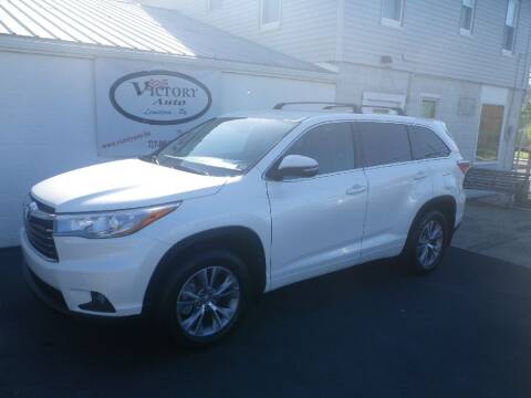 2015 Toyota Highlander for sale at VICTORY AUTO in Lewistown PA