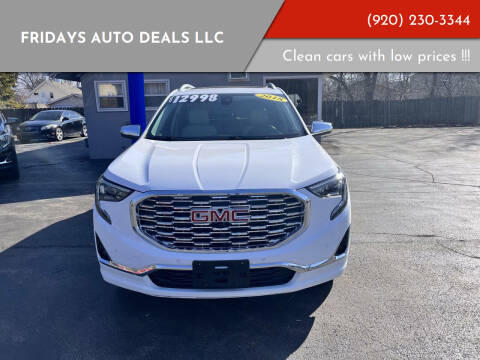 2018 GMC Terrain for sale at Fridays Auto Deals LLC in Oshkosh WI