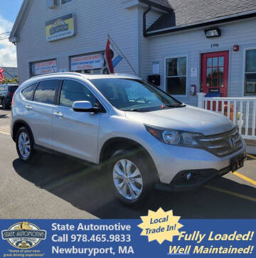 2014 Honda CR-V for sale at State Automotive Sales in Newburyport MA