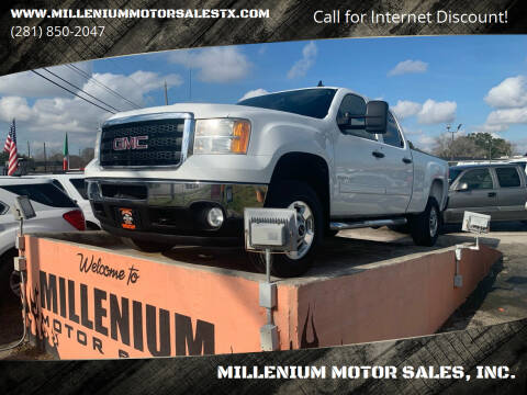 2011 GMC Sierra 2500HD for sale at MILLENIUM MOTOR SALES, INC. in Rosenberg TX