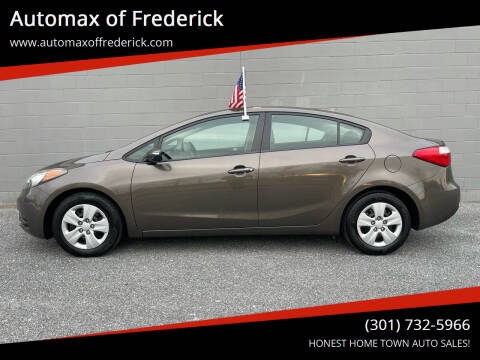 2015 Kia Forte for sale at Automax of Frederick in Frederick MD