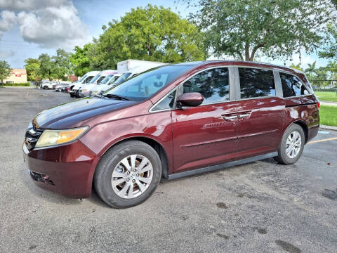 2015 Honda Odyssey for sale at BETHEL AUTO DEALER, INC in Miami FL