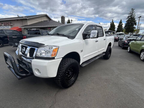 2004 Nissan Titan for sale at WEST COAST CAR SALES in Salem OR