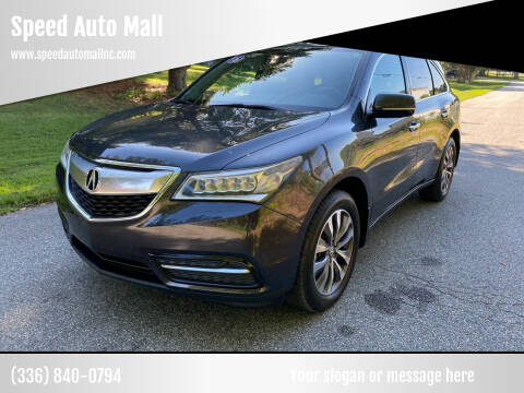 2015 Acura MDX for sale at Speed Auto Mall in Greensboro NC