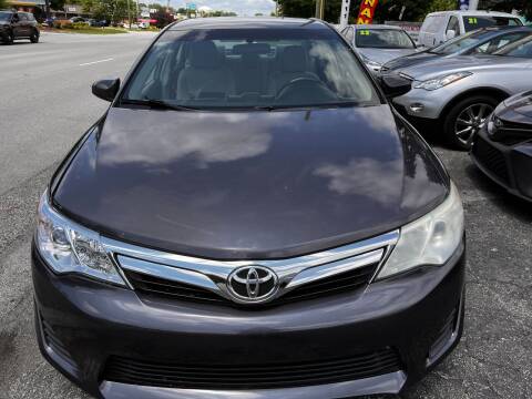 2012 Toyota Camry for sale at NORTH CHICAGO MOTORS INC in North Chicago IL