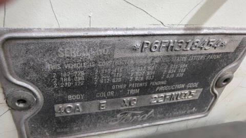 1956 Ford Thunderbird