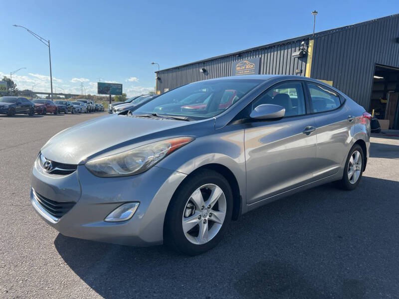 2013 Hyundai Elantra for sale at BELOW BOOK AUTO SALES in Idaho Falls ID