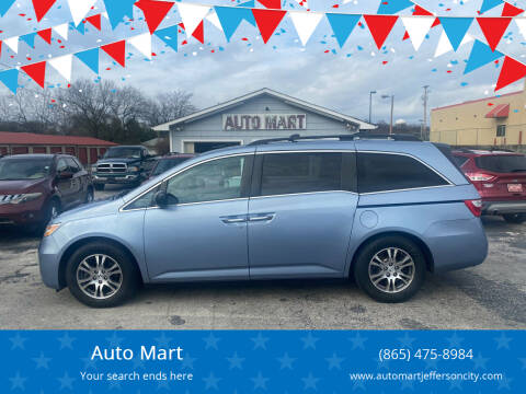 2013 Honda Odyssey for sale at Auto Mart in Jefferson City TN