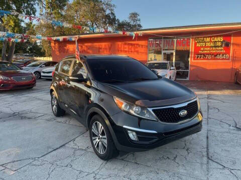 2015 Kia Sportage for sale at DREAM CARS in Stuart FL