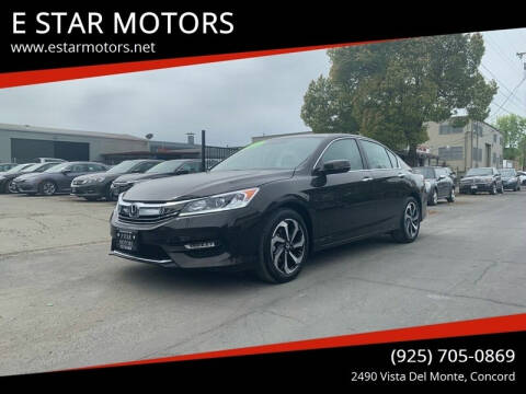 2016 Honda Accord for sale at E STAR MOTORS in Concord CA