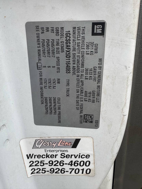 2013 Chevrolet Express 1500