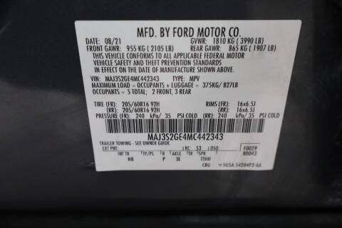 2021 Ford EcoSport SE