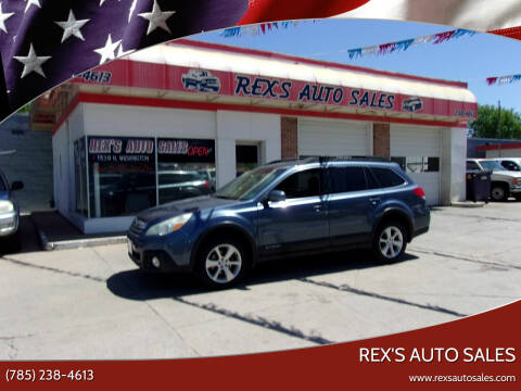 2014 Subaru Outback for sale at Rex's Auto Sales in Junction City KS