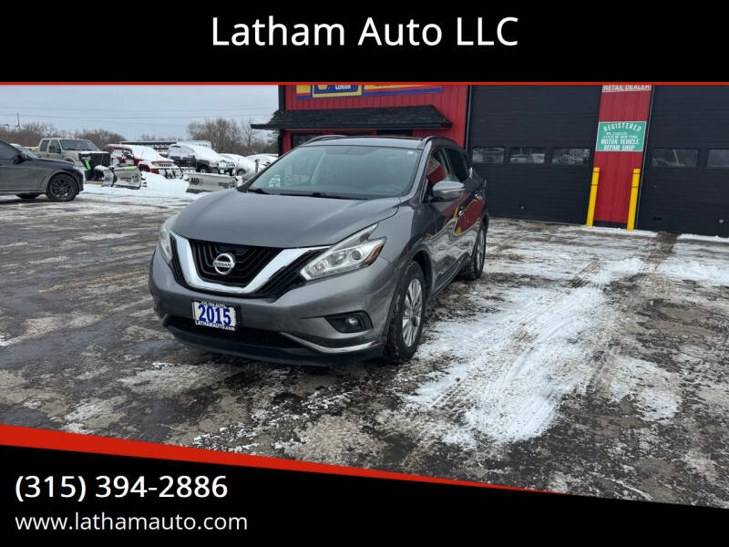 2015 Nissan Murano for sale at Latham Auto LLC in Ogdensburg NY