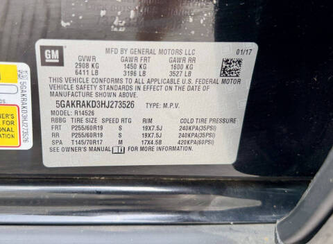 2017 Buick Enclave Convenience