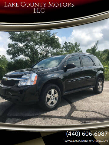 2008 Chevrolet Equinox for sale at Lake County Motors LLC in Mentor OH