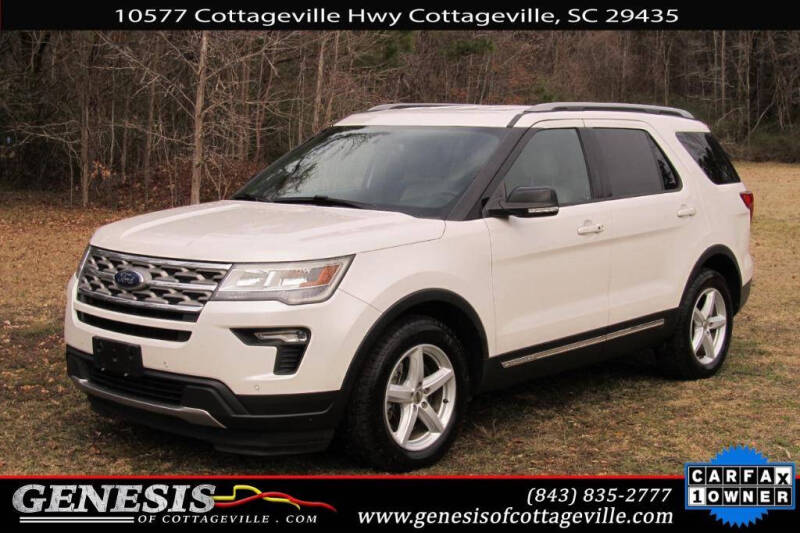 2018 Ford Explorer for sale at Genesis Of Cottageville in Cottageville SC