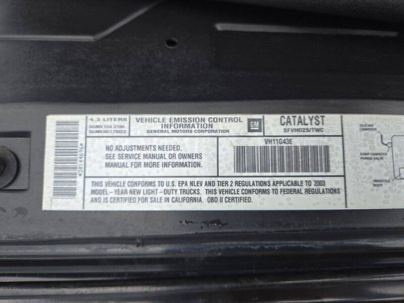 2003 GMC Sonoma