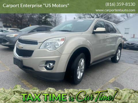 2012 Chevrolet Equinox for sale at Carport Enterprise "US Motors" in Kansas City MO
