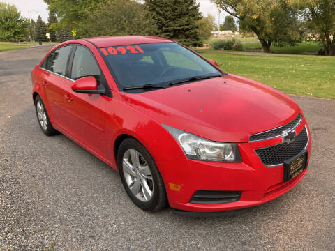 2014 Chevrolet Cruze for sale at BELOW BOOK AUTO SALES in Idaho Falls ID
