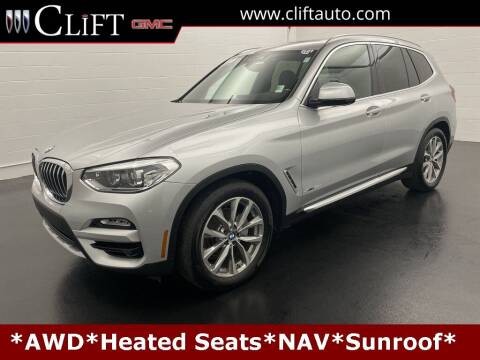 2018 BMW X3 for sale at Clift Buick GMC in Adrian MI