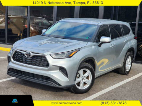 2022 Toyota Highlander for sale at Automaxx in Tampa FL