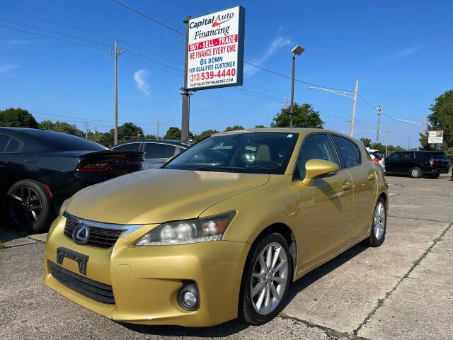 2011 Lexus CT 200h for sale at Capital Auto Financing in Redford, MI