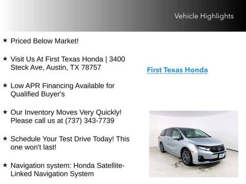 2026 Honda Odyssey Touring