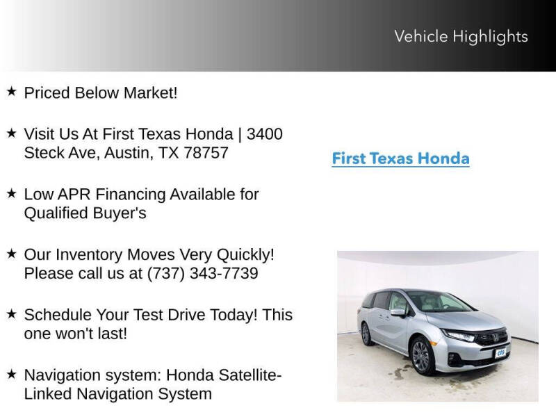 2026 Honda Odyssey Touring