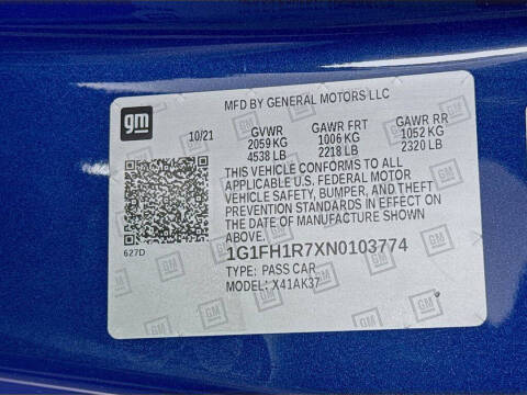 2022 Chevrolet Camaro SS