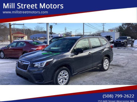 2020 Subaru Forester for sale at Mill Street Motors in Worcester MA