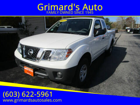 2019 Nissan Frontier for sale at Grimard's Auto in Hooksett NH