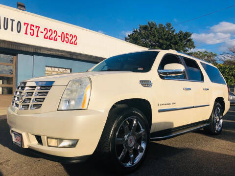 2009 Cadillac Escalade ESV for sale at Trimax Auto Group in Norfolk VA