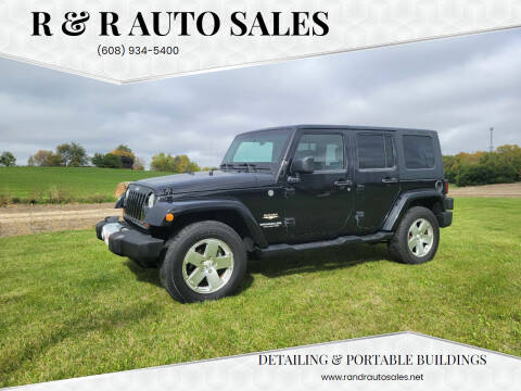 2008 Jeep Wrangler Unlimited for sale at R & R AUTO SALES in Juda WI