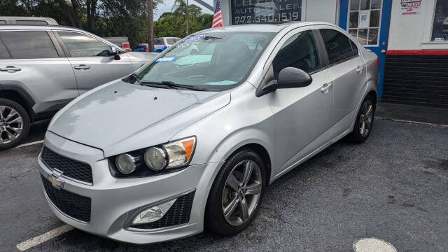 2015 Chevrolet Sonic for sale at Celebrity Auto Sales in Fort Pierce, FL