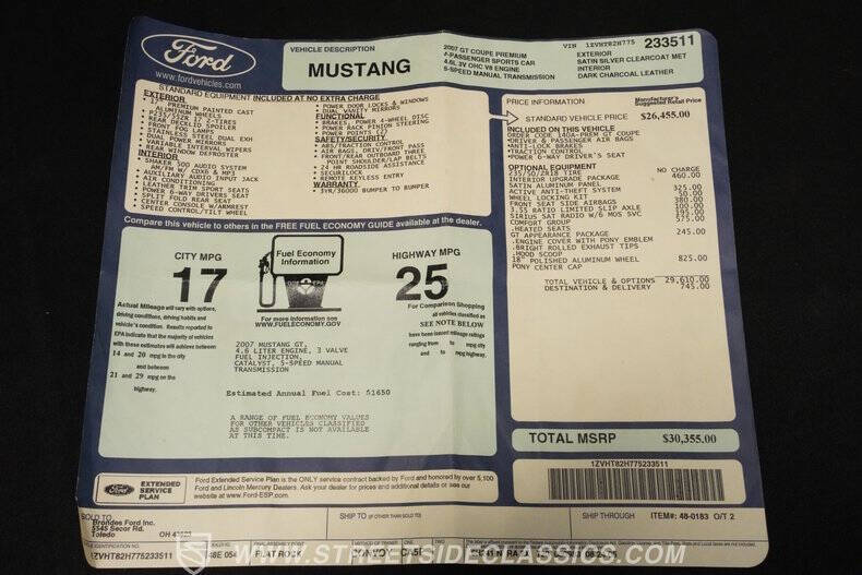 2007 Ford Mustang