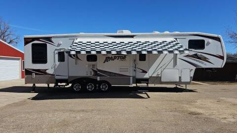 2008 Keystone Raptor 3812 TS Toy Hauler for sale at Countryside Auto Body & Sales, Inc in Gary SD
