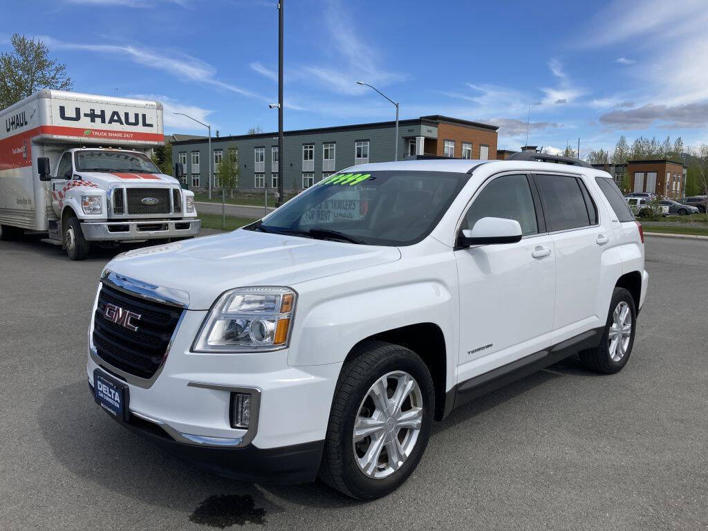 White 2017 GMC Terrain SLE-2 AWD SLE-2 4dr SUV 1