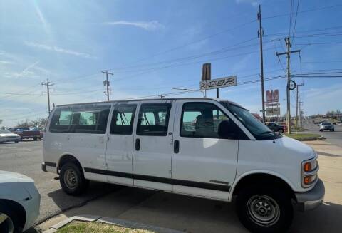 2001 Chevrolet Express Passenger for sale at Shelby's Automotive in Oklahoma City OK