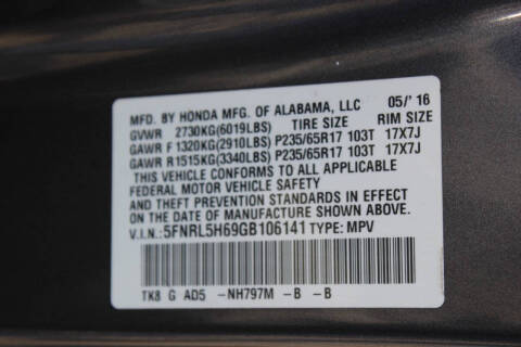 2016 Honda Odyssey EX-L