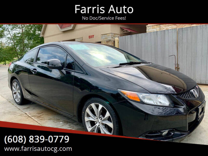 2012 Honda Civic for sale at Farris Auto in Cottage Grove WI