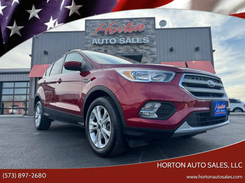 2019 Ford Escape for sale at HORTON AUTO SALES, LLC in Linn MO