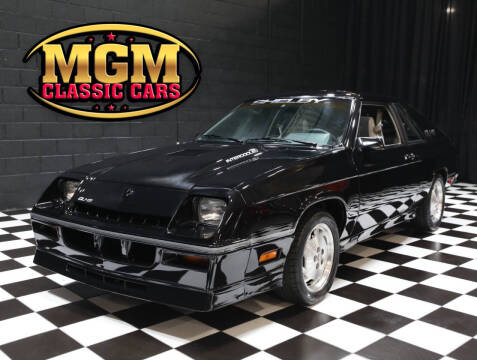 1987 Dodge Charger Shelby Turbo