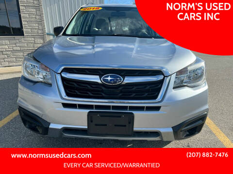 2018 Subaru Forester for sale at NORM'S USED CARS INC in Wiscasset ME