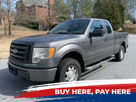 2010 Ford F-150 for sale at SHURE AUTO SALES in Snellville GA