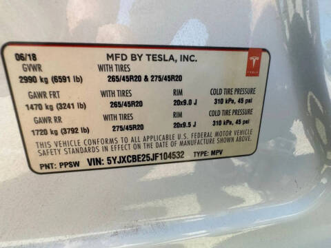 2018 Tesla Model X 75D